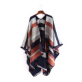 2017 winter women USA selling scarf shawl poncho wrap stole plaid pashmina shawl blanket scarf